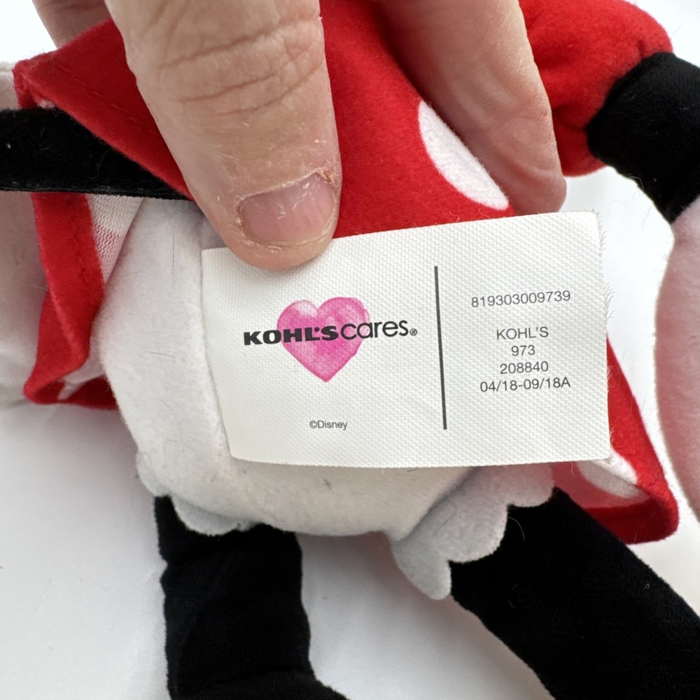 disney ‎ mickey and minnie mouse plush 14 inch. Kohls Cares Plush 90 Years - Picture 7 of 13